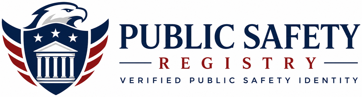Public Safety Registry: Verified Public Safety Identity